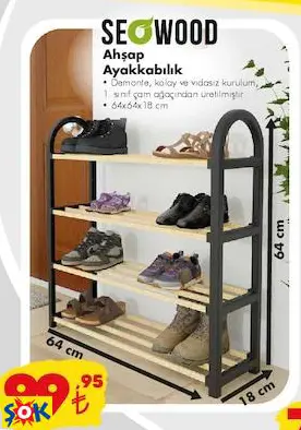 AHŞAP AYAKKABILIK